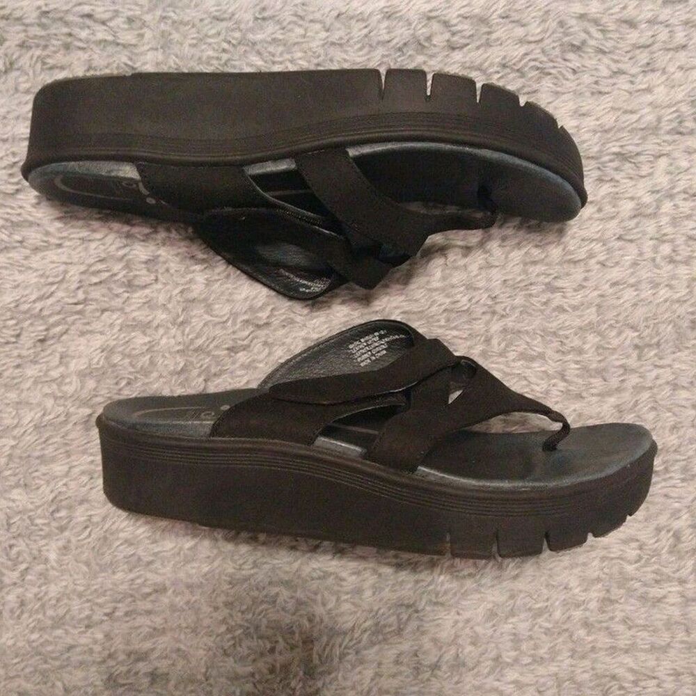 Obeo  Comfort  sandals black Size 8 Outdoor Boho Beachy Comfy